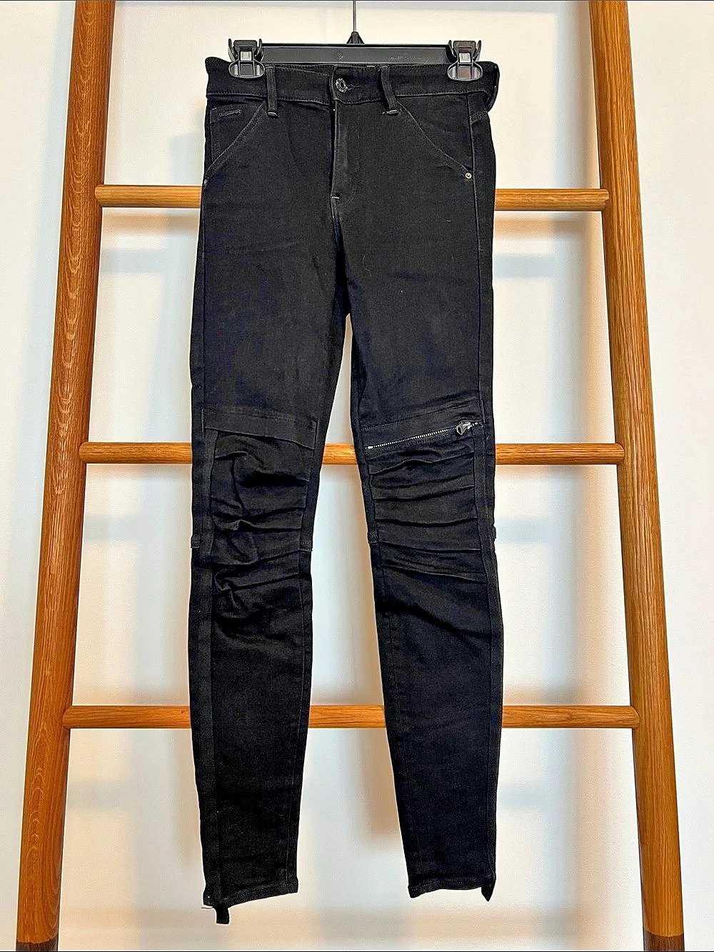 G-Star RAW 1914 3D Skinny Black Skinny Jeans Waist 24 Length 30